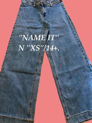 Name It Wide Jeans size 14+ like new, blue