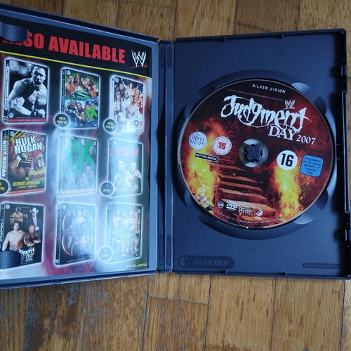 DVD WWE Judgement Day 2007 used, televised show with subtitles