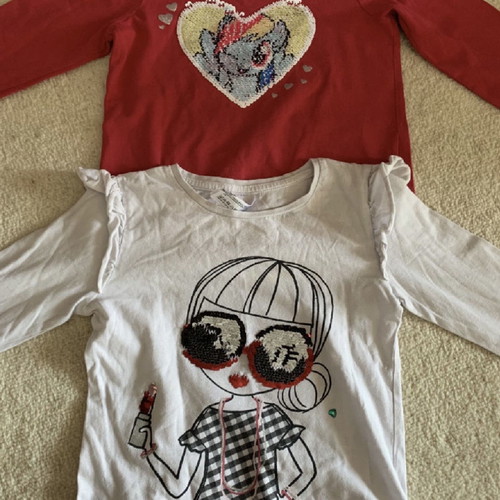 Girls' clothes pack used, 3-5 years, 27 pieces