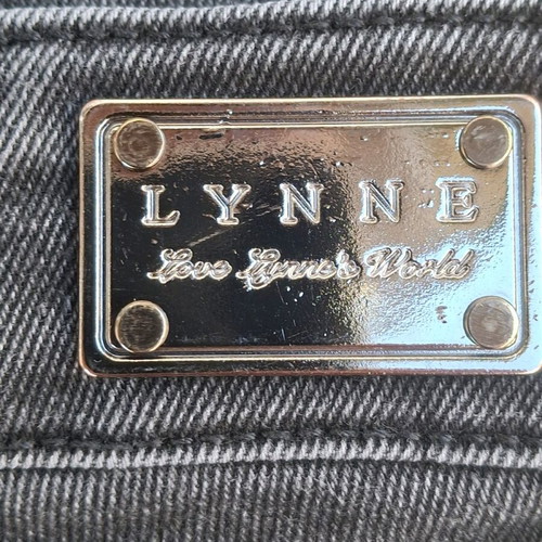 Lynne jeans like new, high waist, black and grey, size 28