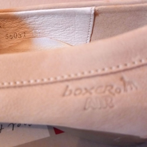Boxer ballerinas new, size 37, beige leather