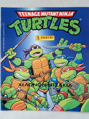 Teenage Mutant Ninja Turtles Panini 1995 Sticker Album new