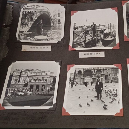 Cyprus 1962 photo album used with 133 photographs