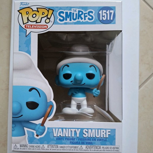 Funko Pop Vanity Smurf like new