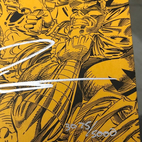 Cyberforce#2 Orange Ashcan Marc Silvestri signed limited edition 3025/5000 new