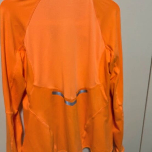 H&M sport jacket like new, orange, size L