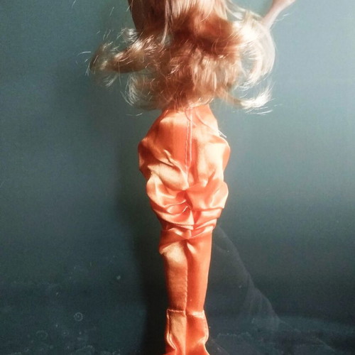Mermaid doll unused with mirror and magic wand