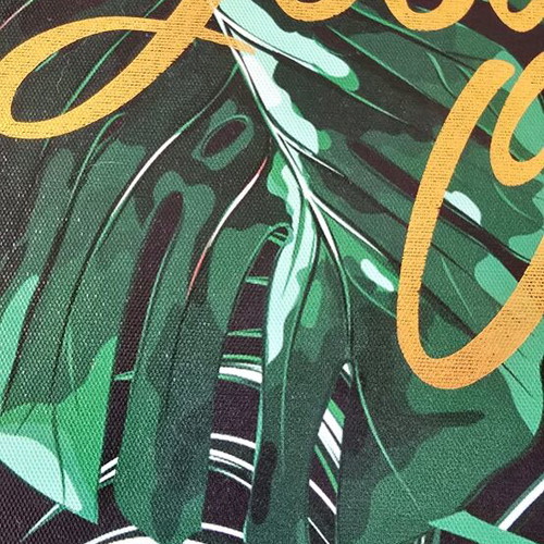 Tropical Wall Art Good Vibes Only new
