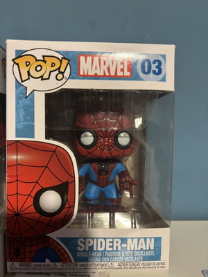 Funko Pop Spider-Man bobble-head