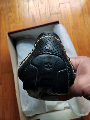 Lumberjack black shoes size 40 moccasins like new