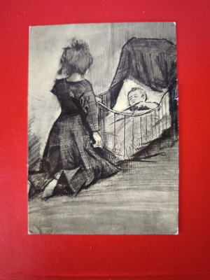 Van Gogh Museum Amsterdam 1973 Artistic Postcard like new