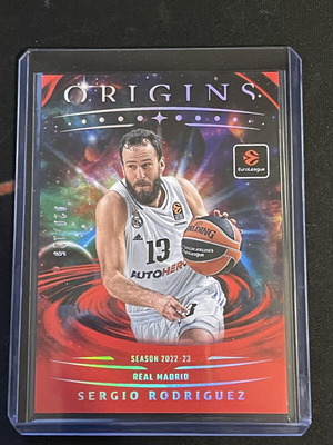 Sergio Rodriguez Panini Origins card like new