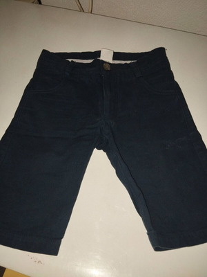 Bermuda shorts for boy 8 years dark blue like new