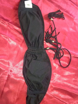 Mix & Match bikini top used, size M, black