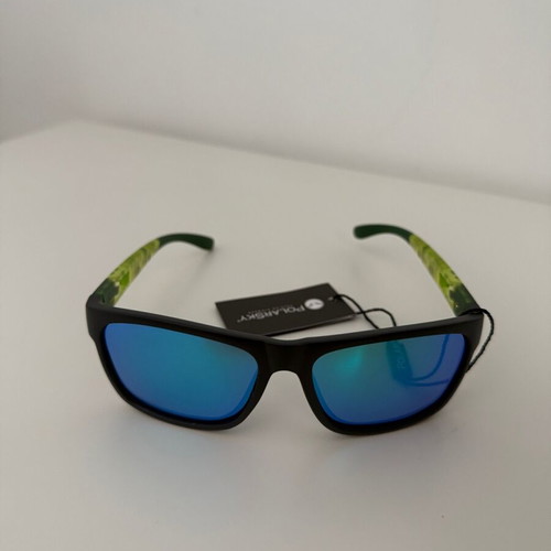 PolarSky polarized sports sunglasses new, blue and green