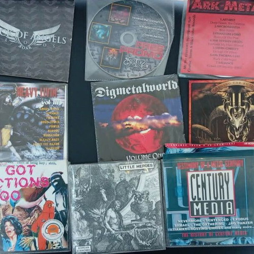 Heavy Metal Compilation CD Collection used, lot of 31