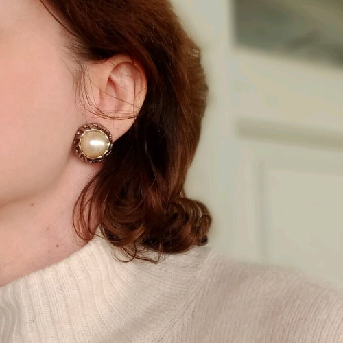 Vintage earrings used