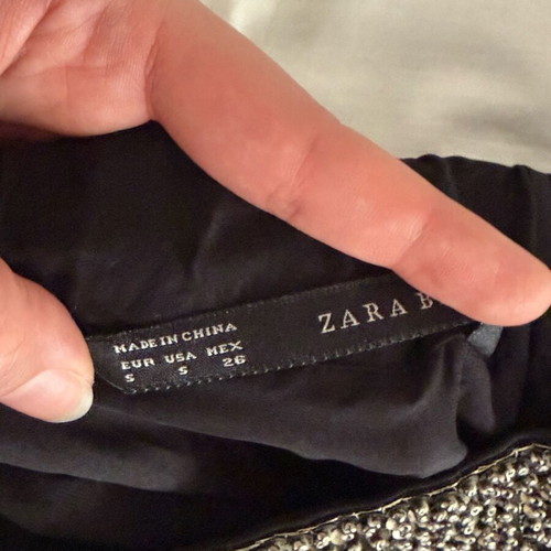 Zara long black skirt like new, size S