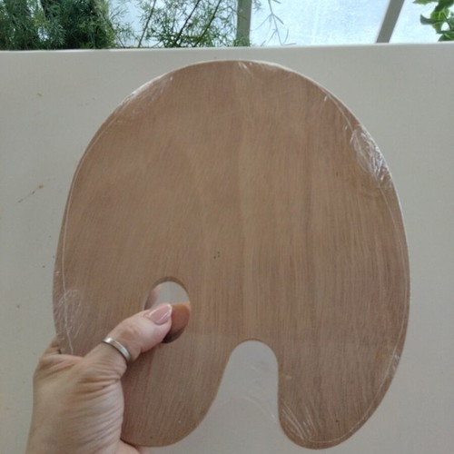 Artmate wooden painting palette 24x30 cm, sealed
