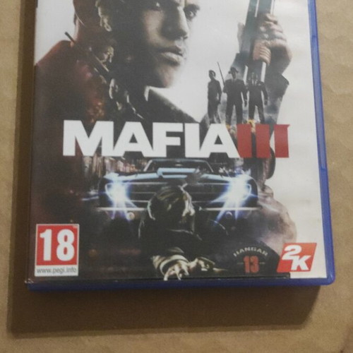 PlayStation 4 Mafia 3 video game used
