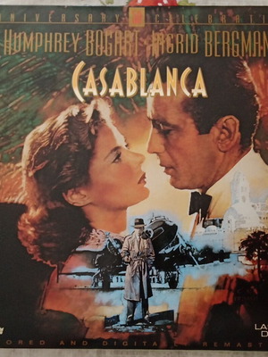 Casablanca 50th Anniversary Celebration Laserdisc like new, drama