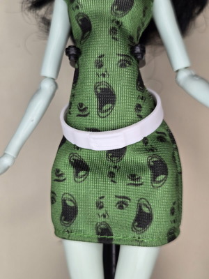 Monster High Student Scarah's Belt Replacement 3D Printed made to order