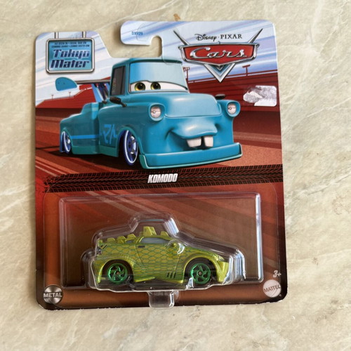 Disney Pixar Cars Toon Tokyo Mater Komodo die-cast car new