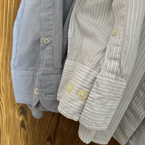 Massimo Dutti shirts like new, pack of two, gray and blue, XL