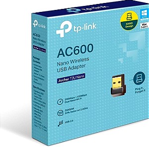 TP-LINK Archer T2U Nano v1 Ασύρματος USB Αντάπτορας Δικτύου 600Mbps
