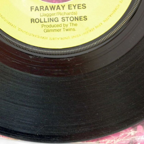 The Rolling Stones Miss You & Faraway Eyes 7'' vinyl used, rock