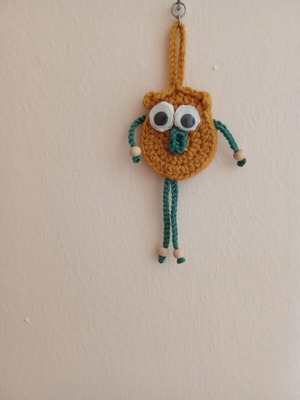 Handmade Crochet Keychain new, colorful