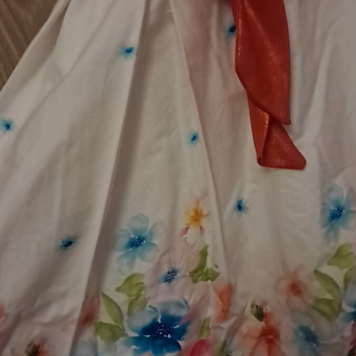 Babylon girls' dress like new, 12 years, cotton, multicolor