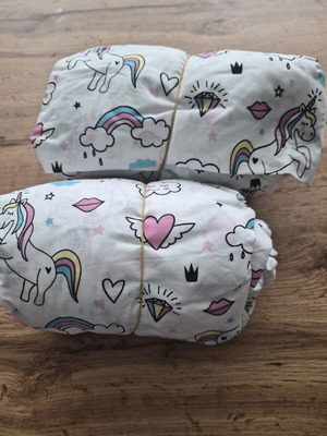Children's fitted bed sheets for girls, new, size 100x200, set of 2