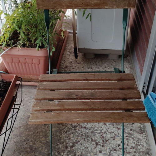 IKEA garden balcony set of 3 pieces green used