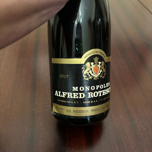 Monopoles Alfred Rothschild Brut French sparkling wine new