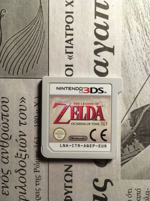 Zelda Ocarina of Time cartridge for Nintendo 3DS & 2DS like new