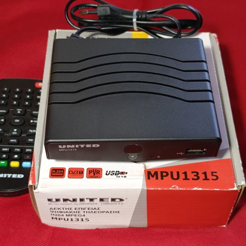 United MPU1315 digital TV decoder like new