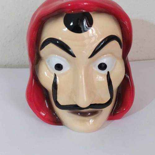 Casa de Papel ceramic money box like new 2020