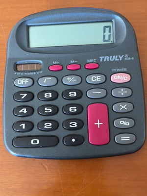 Truly Calculator like new in excellent condition and working