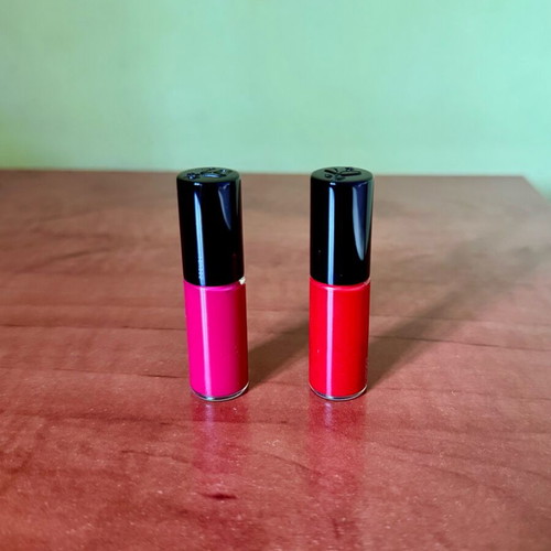 Lancome Mini Liquid Lipstick Set used with 2 Shades
