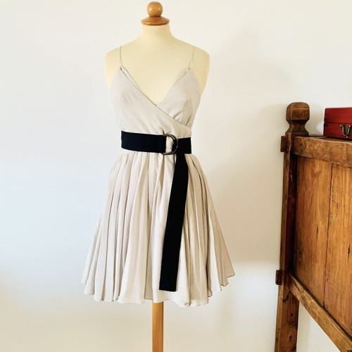 Girly Dress Stelios Koudounaris new, greige gray-beige