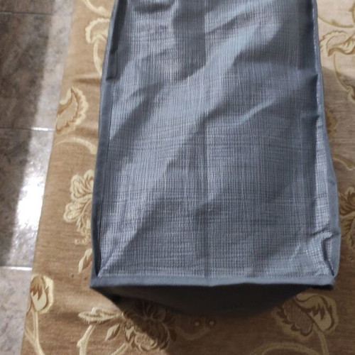 Storage shelf like new, gray with separate compartments