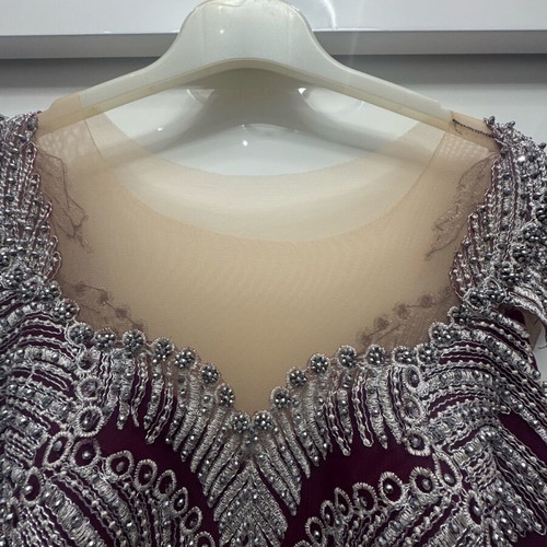 Maxi dress Acne Studios purple like new for wedding or christening