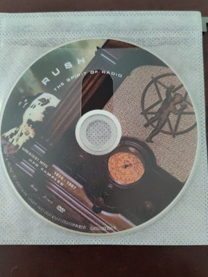 Rush The Spirit of Radio DVD sampler, rock