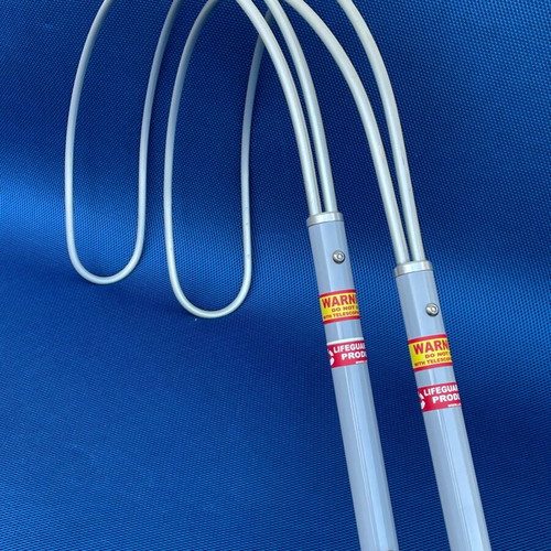 Pool rescue hook new, aluminum life hook