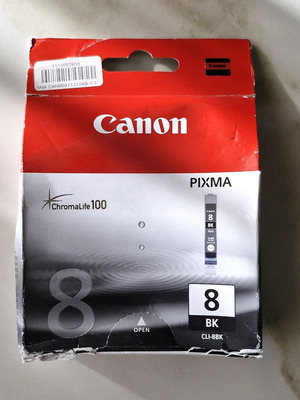 Canon CLI-8 Genuine InkJet Printer Ink Black New