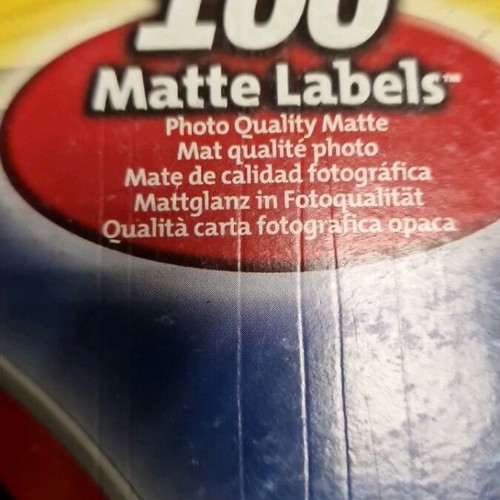 CD/DVD labels like new