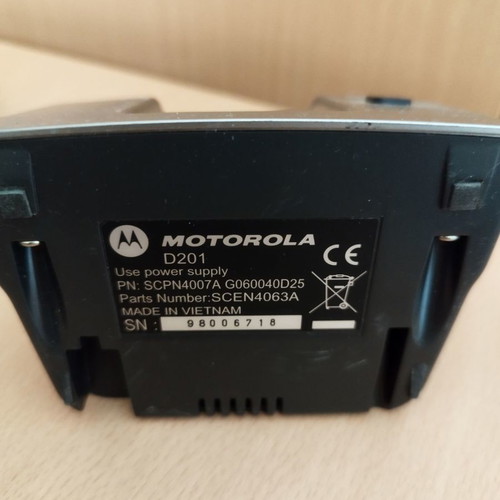 Landline phone Motorola D201 (functional + full)