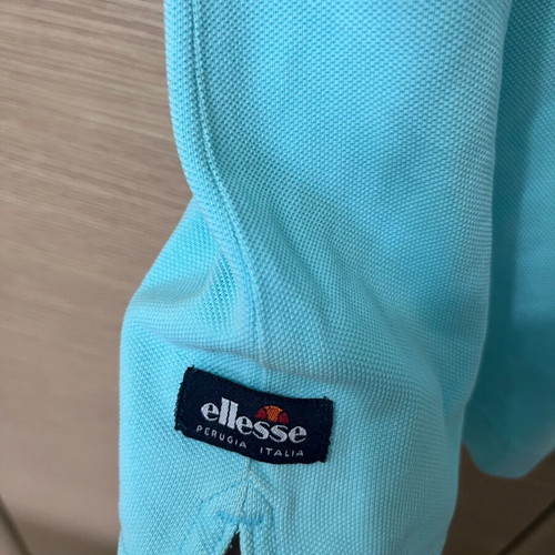 Ellesse Polo shirts like new, blue and light green, set of 2