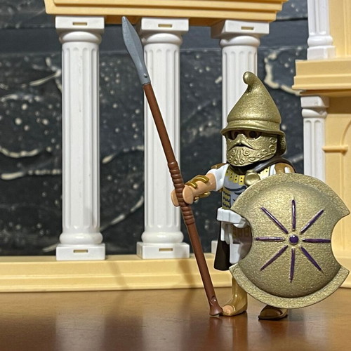 Playmobil 70950 Ancient Macedonian Silvershield Royal Guard Officer new